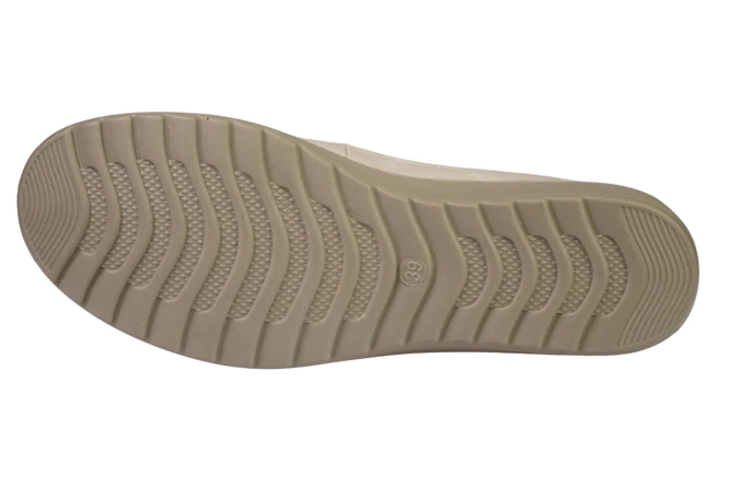 Women's Loafers Meideli D8604-4 Beige sizes 36-42