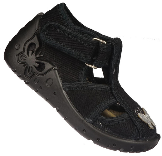 Children's sneakers ZetPol TOSIA BLACK black size 19-27