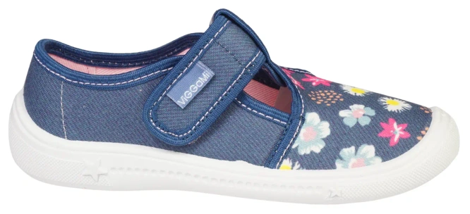 Children’s sneakers Viggami MELANIA DRUK navy, sizes 26–34.
