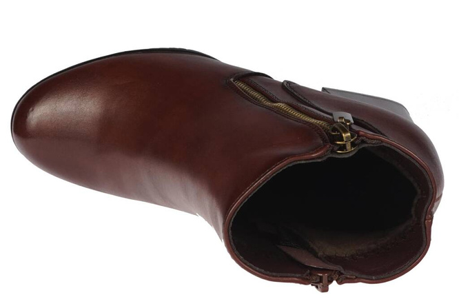 Sergio Leone DBT323BRSK women's winter shoes, brown, sizes 36-40