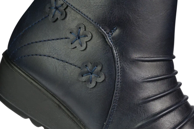 Feisal DW77-8BL women's winter shoes, black, sizes 37-42