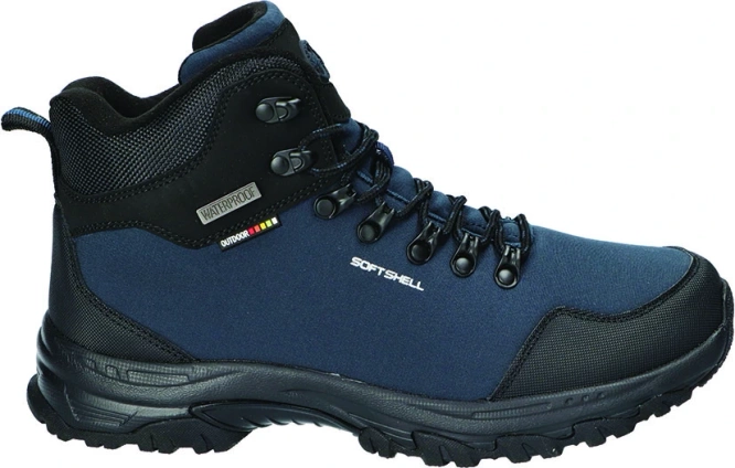 Buty trekkingowe męskie American Club MWT-263 czarne i granatowe rozm.42-46