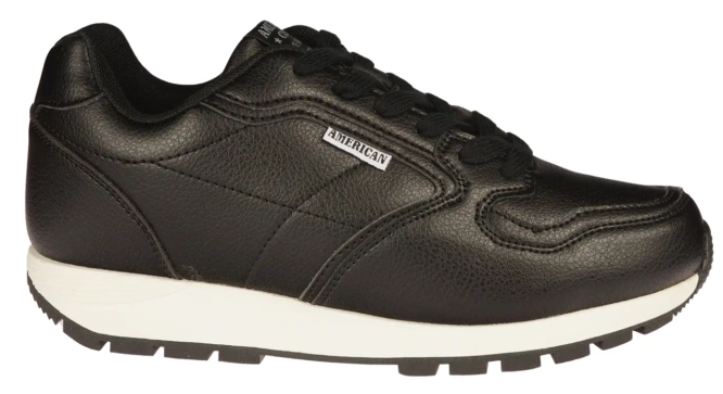 Buty sportowe młodzieżowe American Club DFH-26 białe i czarne rozm.37-41