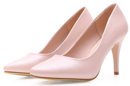 Women's high heels Sergio Leone D1399JROPE light pink size 36-41