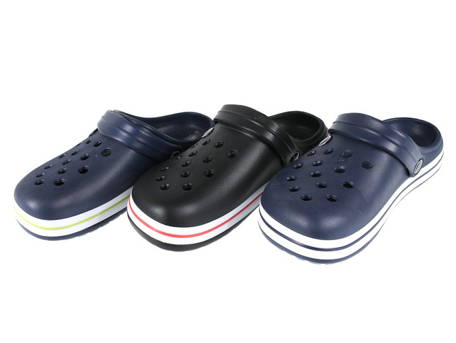 Women's pool slippers Sunlanse DH133-2 navy blue, green and red, size 36-41