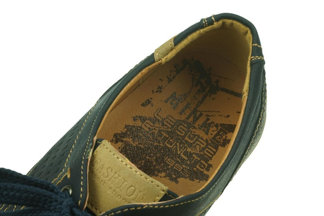 Men's shoes Minke MD2113-3BU navy blue size 40-45