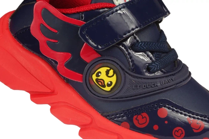 Children's sports shoes American Club ABD-16 black and navy blue size 22-26