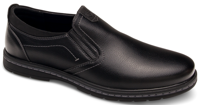 Półbuty męskie Skotnicki MP-4-7044BL czarne rozm.40-45