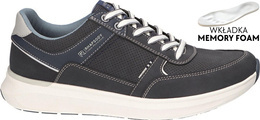 American Club MRH-124 men's sports shoes, navy blue and gray, sizes 41-46