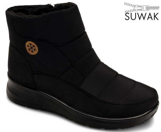 Women’s Snow Boots Skotnicki DB-3-0304-BBL black size 37–42
