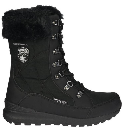 Women's winter shoes American Club DRH-53CZ black, size 36-41