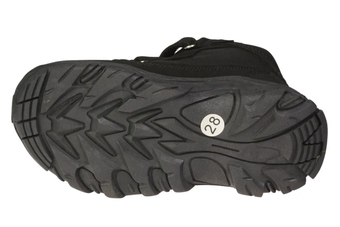 American Club CSN-60 children's winter boots black size 28-35