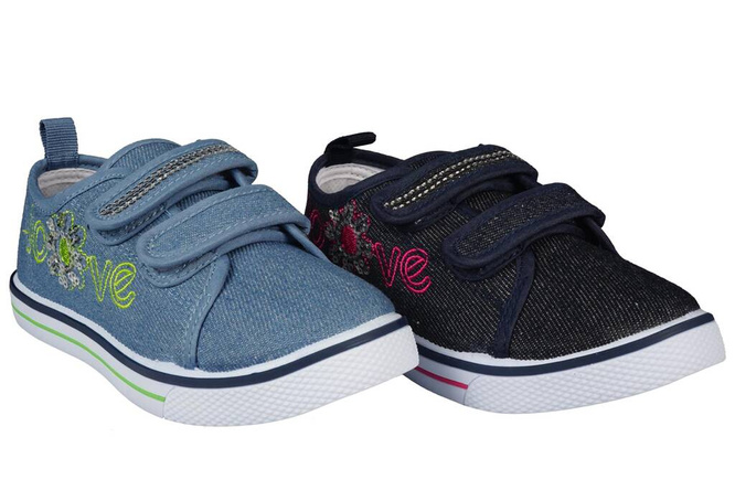 Atletico BJC-049 children's sneakers navy blue and blue, size 25-30