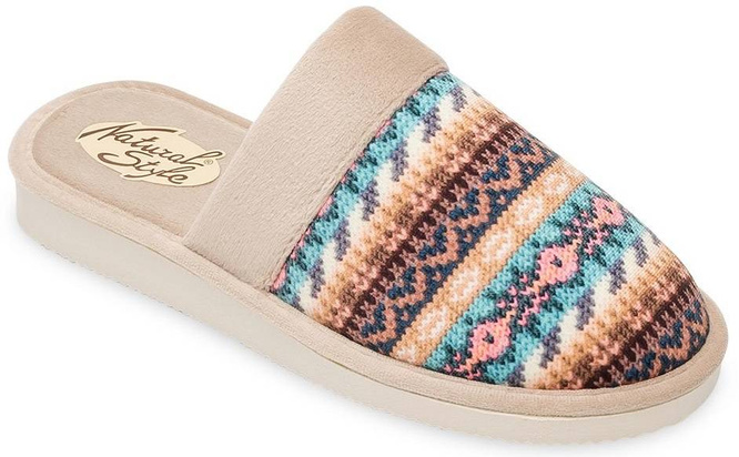 Women's shoes Meteor DV071 NORWEGIAN SWEATER navy blue and beige size 36-41