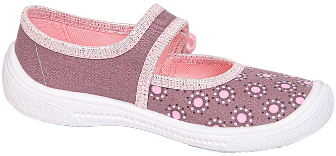 Gray Viggami OLIMPIA DRUK children's sneakers, size 26-36