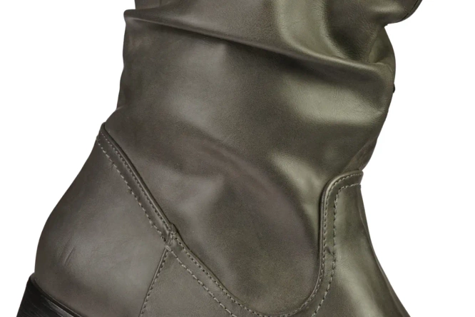 Buty zimowe damskie Sergio Leone D22603SZ szare rozm.36-40