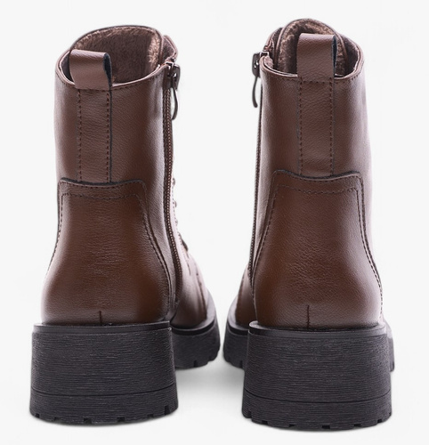 Trapery damskie Sergio Leone DTR704-SCIBR brązowe rozm.36-40