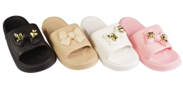 Women’s Pool Slides Sport – Pink, Beige, Black & White – Sizes 36–4