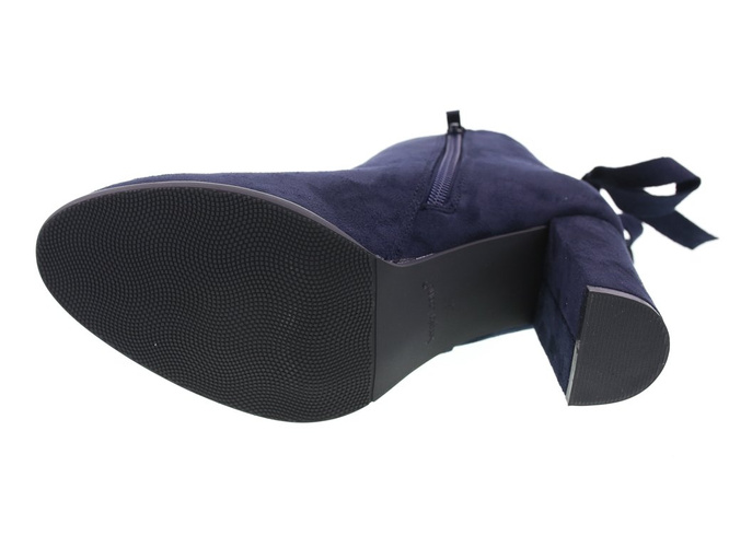 Buty zimowe damskie Sergio Leone DBT545GRANAT granatowe rozm.36-41