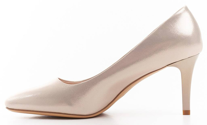 Women's high heels Sergio Leone D1336ZLBL gold size 36-41