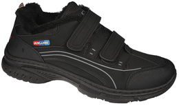 Sunlanse MM218-ABLDGY men's winter shoes, black, sizes 42-47