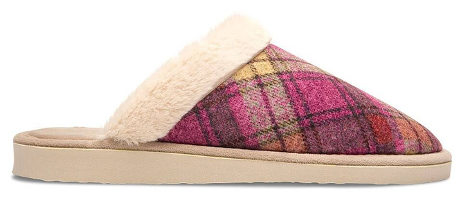 Meteor DV101 GRETA women's slippers brown, blue and pink, sizes 36-40