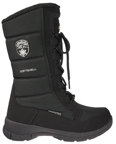 Buty zimowe damskie American Club DSN-07 czarne rozm.37-41