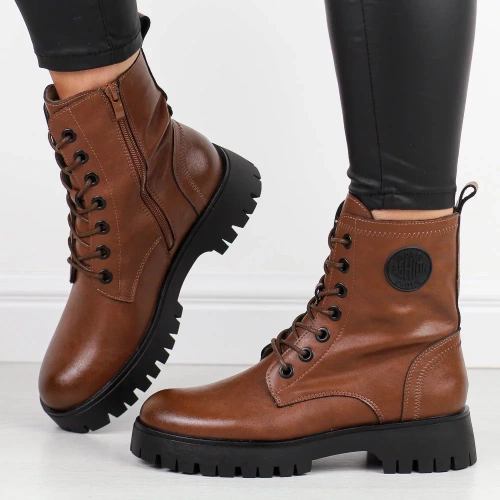 Sergio Leone DTR710-SBR women's boots brown size 36-40