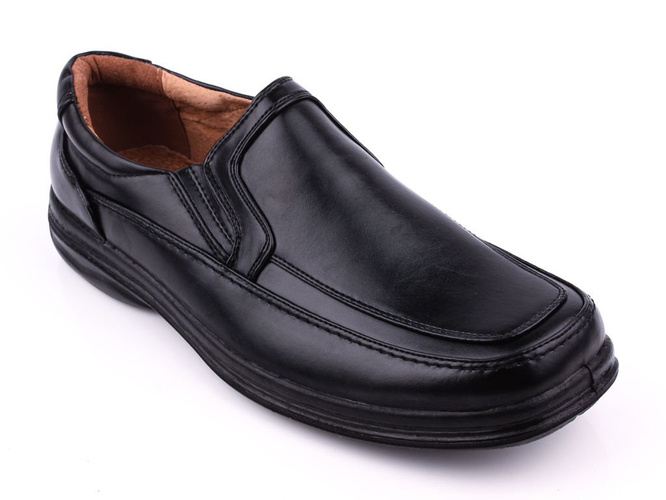 Men's shoes LinShi MA9384-1BL black size 39-43