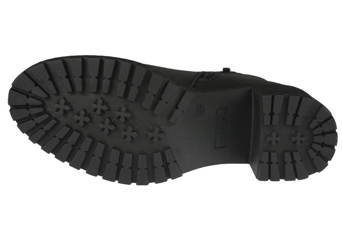 Sergio Leone DTR702CZNU women's winter boots black size 36-41