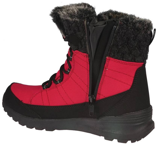 American Club DSN-44 women's snow boots, red, sizes 37-41