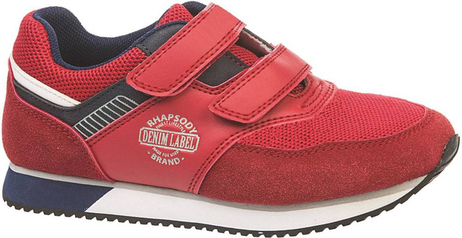 Children's sports shoes American Club CRH-23 red or navy blue size 32-36