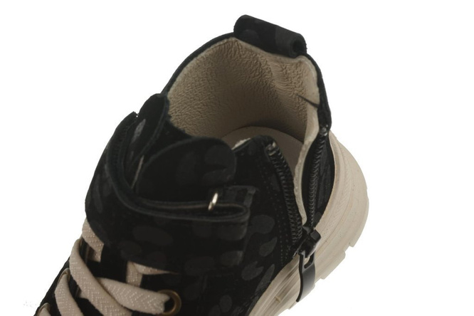 Children's shoes Clibee AP703BL black size 20-25