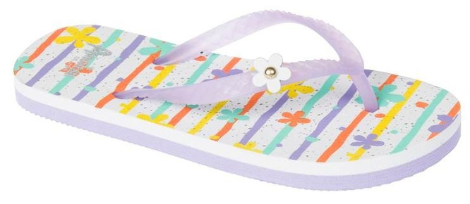 American Club CJP-12 children's flip-flops pink and lilac, size 32-36