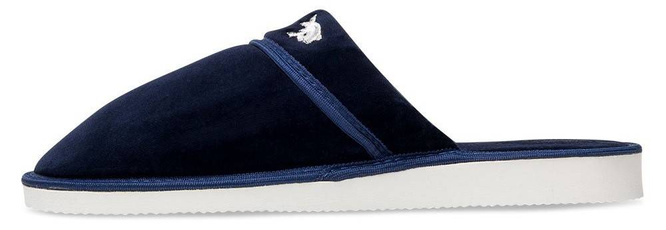 Pantofle damskie Meteor DV059 HALINA granatowe i bordowe rozm.36-40