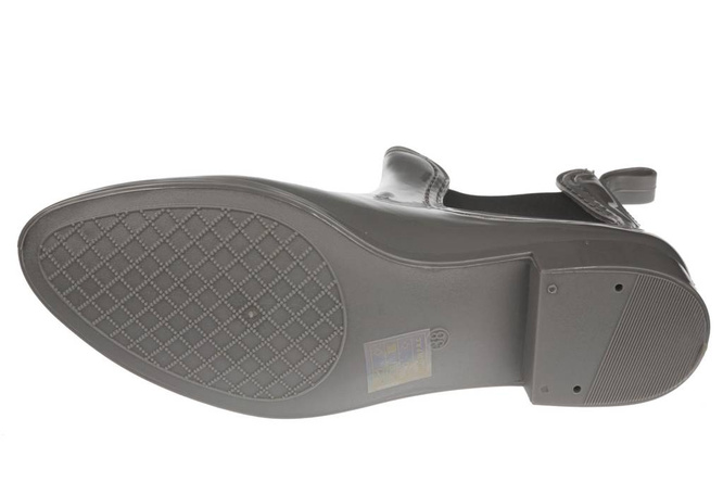 Women's galoshes Sanmm DHMY-9GY gray size 36-41