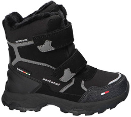 Children's winter shoes American Club CRL-36 blue and red, size 32-36