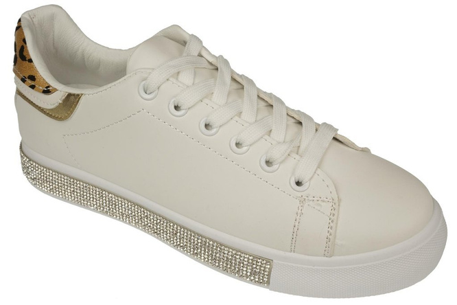 Buty sportowe damskie New Meini DPC63LE białe rozm.36-41