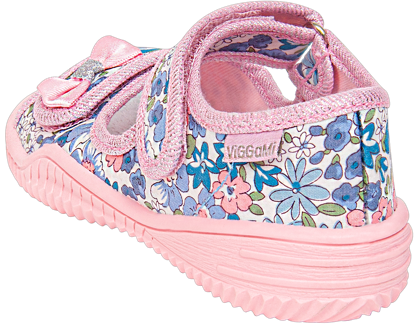 Sneakers for children Viggami ALINKA FLOWERS pink size 20-25