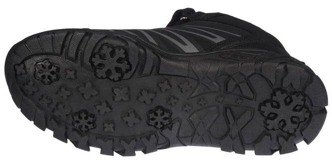 American Club DWT-112 youth trekking shoes, black and pink, size 37