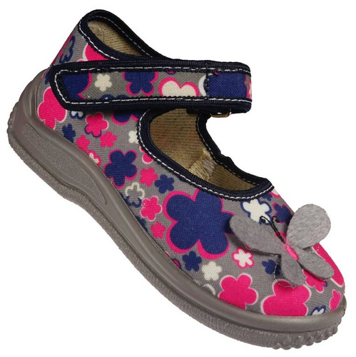 Gray ZetPol MARLENA  children's sneakers, size 18-27