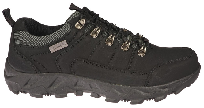 American Club MCY-110 men's transitional shoes, black and camel, sizes 41-45
