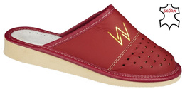 Women's highlander slippers TUP DTUP2415, burgundy, sizes 36-41