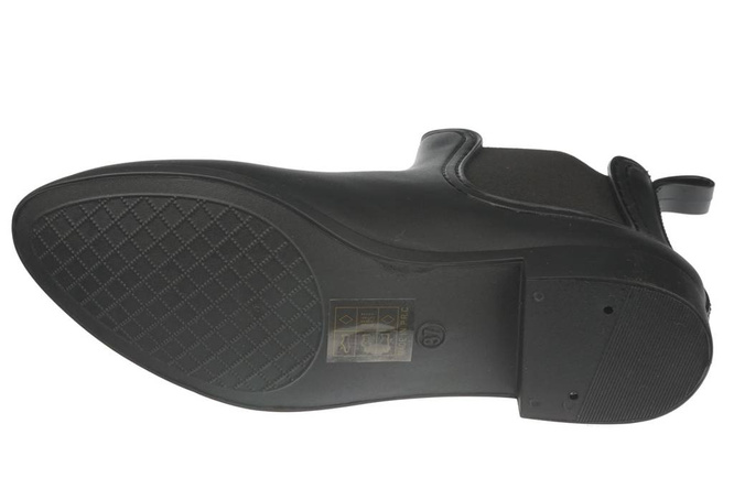 Women's galoshes Sanmm DHMY-8BL black size 36-41