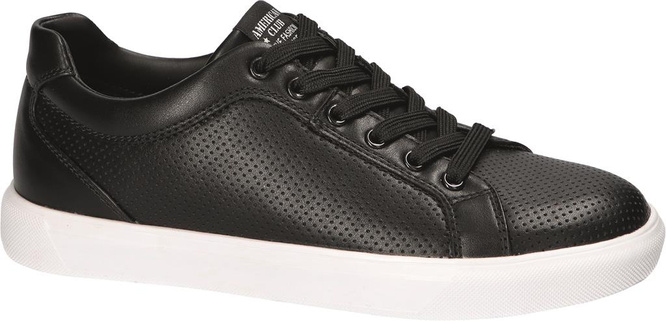 Buty sportowe damskie American Club DRH-66 czarne i białe rozm.37-41