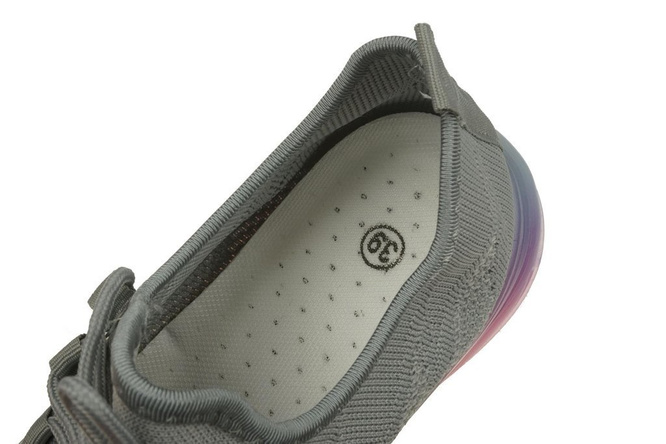 Women's sports shoes New Meini DM21-31CGY gray size 36-41