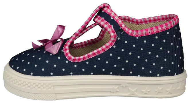 Children's sneakers ZetPol SARA KOKARDKA navy blue size 20-27