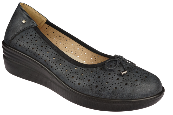 Półbuty damskie Le Scarpe DA7423-1 czarne rozm.36-41