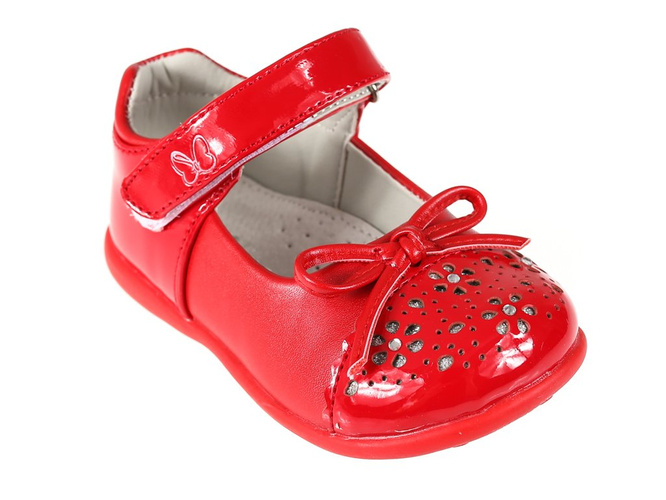 Children's shoes Clibee AD-2RE red size 19-24