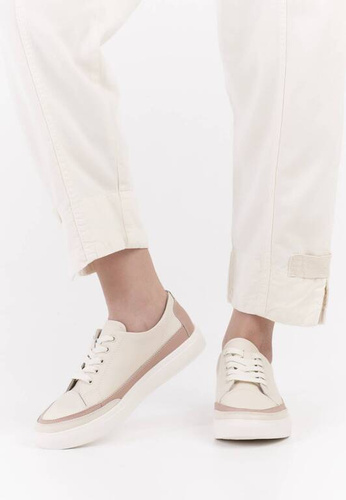 Sergio Leone DSP016BE women's sports shoes, beige, sizes 36-41